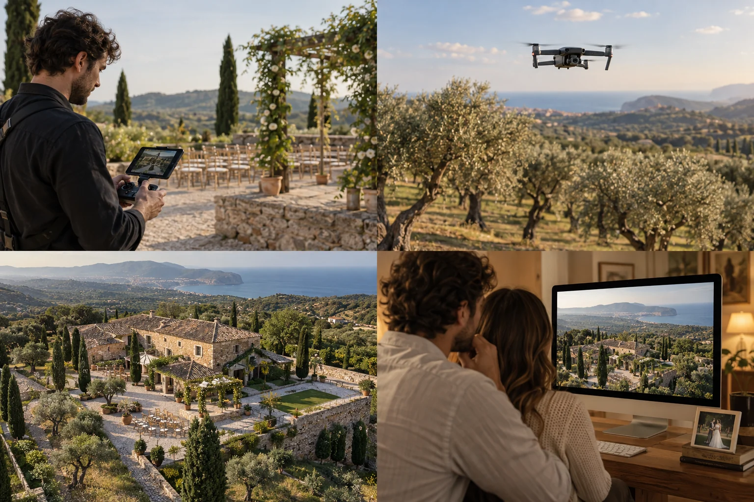 Immagine illustrativa del servizio Riprese con drone
